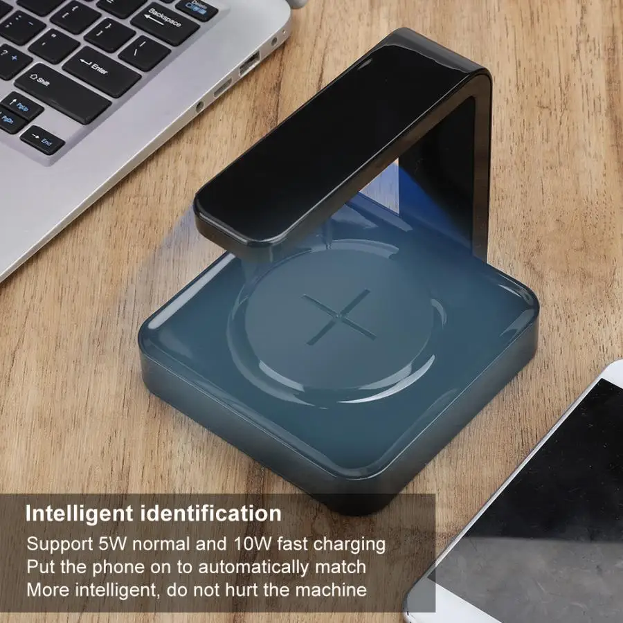 5W 10W 2 In 1 Portable Mobile Phone Wireless Charger UV Germicidal Lamp Magnetic Separator Fast Charging Wireless Charger
5W 10W 2 In 1 Portable Mobile Phone Wireless Charger UV Germicidal Lamp Magnetic Separator Fast Charging Wireless Charger