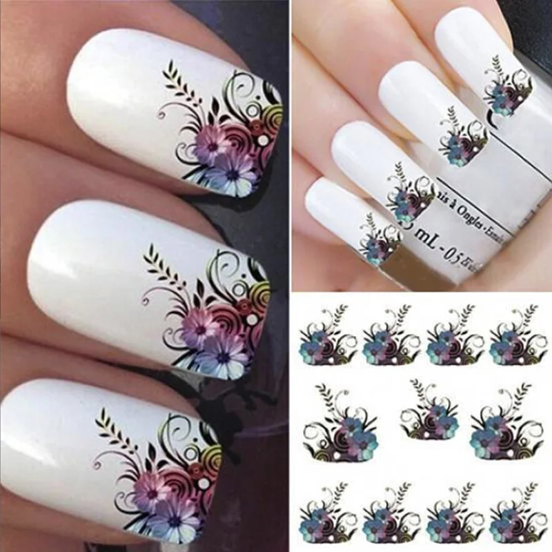 DIY Vines Flower Water Transfer Nail Art Sticker Nail Decals Nail Design Manicure Accessories
DIY Vines Flower Water Transfer Nail Art Sticker Nail Decals Nail Design Manicure Accessories
