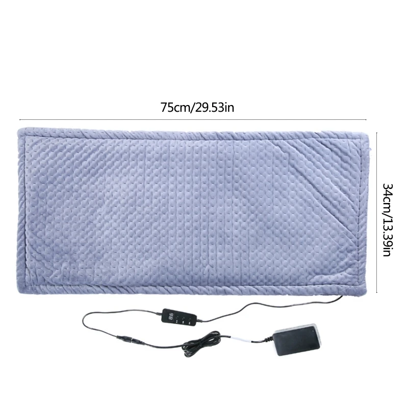US/UK/EU Plug Winter Warm Electric Heating Blanket Back Waist Abdomen Knee Hot Compress Blanket Relieve Muscle Pain Wrap
US/UK/EU Plug Winter Warm Electric Heating Blanket Back Waist Abdomen Knee Hot Compress Blanket Relieve Muscle Pain Wrap