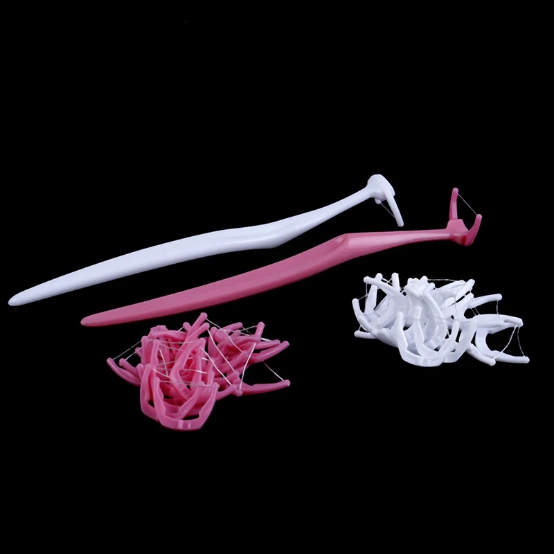1 Holder & 20Pcs Dental Toothpick Flosser for Oral Deep Clean Tooth Thread Floss Pick Floss Picks Inter-dental Brush Teeth Stick
1 Holder & 20Pcs Dental Toothpick Flosser for Oral Deep Clean Tooth Thread Floss Pick Floss Picks Inter-dental Brush Teeth Stick