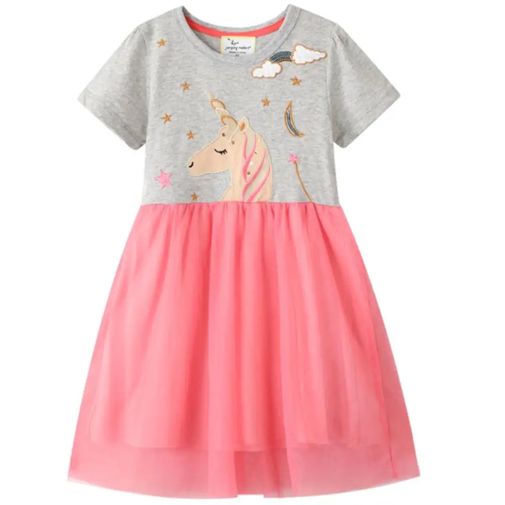Girls Summer Princess Dress 2-7y Baby Girls Unicorn Costumes Children Casual Clothes Kids Licorne Cotton Mesh Patchwork Vestidos
Girls Summer Princess Dress 2-7y Baby Girls Unicorn Costumes Children Casual Clothes Kids Licorne Cotton Mesh Patchwork Vestidos