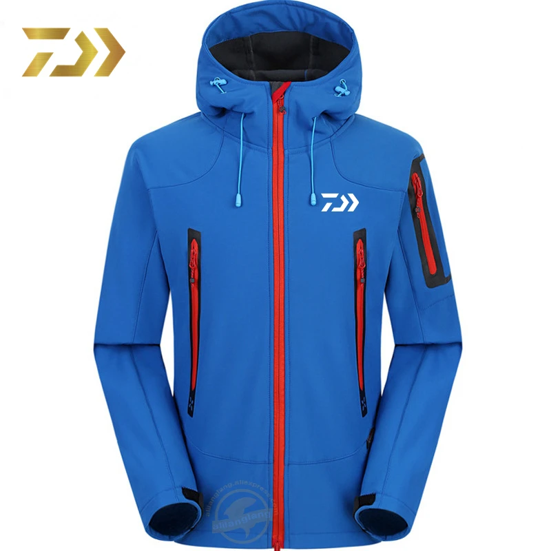 Daiwa Tactical Soft Shell Outdoor Sports Fishing Jacket Plus Cashmere Men's Spring and Autumn Fishing Clothes
Daiwa Tactical Soft Shell Outdoor Sports Fishing Jacket Plus Cashmere Men's Spring and Autumn Fishing Clothes