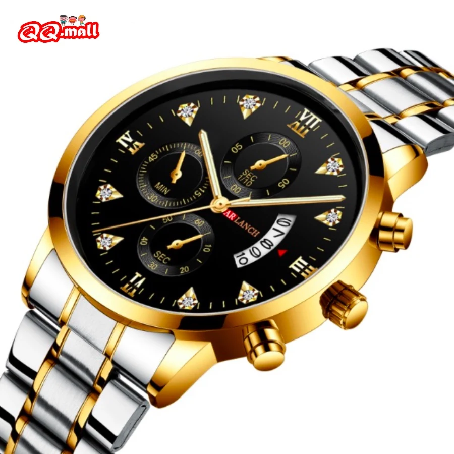 Arlanch Luxury Diamond Wristwatch Business Watch for Men Quartz Clock Male Waterproof Calender Quartz Clock Fashion Casual Timer
Arlanch Luxury Diamond Wristwatch Business Watch for Men Quartz Clock Male Waterproof Calender Quartz Clock Fashion Casual Timer