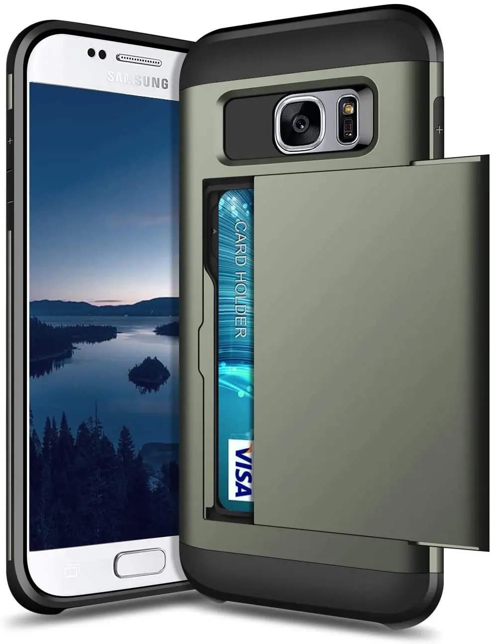 Чехол для Samsung Galaxy S7 Edge, двухслойный защитный чехол для Galaxy S7, S7EDGE, чехол-кошелек с держателем для карт, противоударный чехол
Чехол для Samsung Galaxy S7 Edge, двухслойный защитный чехол для Galaxy S7, S7EDGE, чехол-кошелек с держателем для карт, противоударный чехол