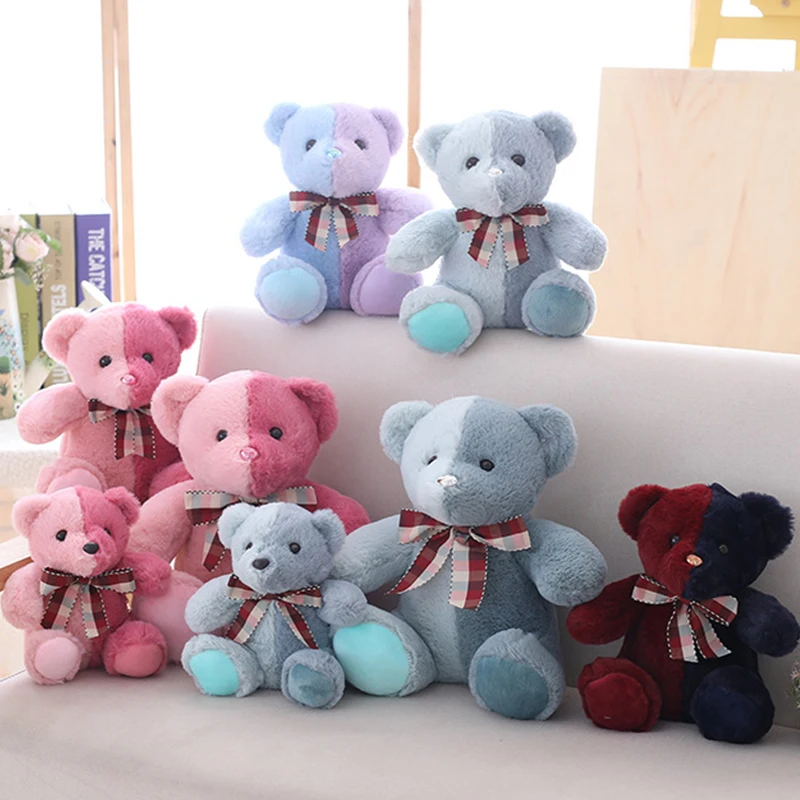 25cm Colorblock Bear Dolls Teddy Bear Soft Toy Bear 32cm Wedding Gifts Baby Toy Birthday Gift Brinquedos Soft Plush Toys Gift
25cm Colorblock Bear Dolls Teddy Bear Soft Toy Bear 32cm Wedding Gifts Baby Toy Birthday Gift Brinquedos Soft Plush Toys Gift