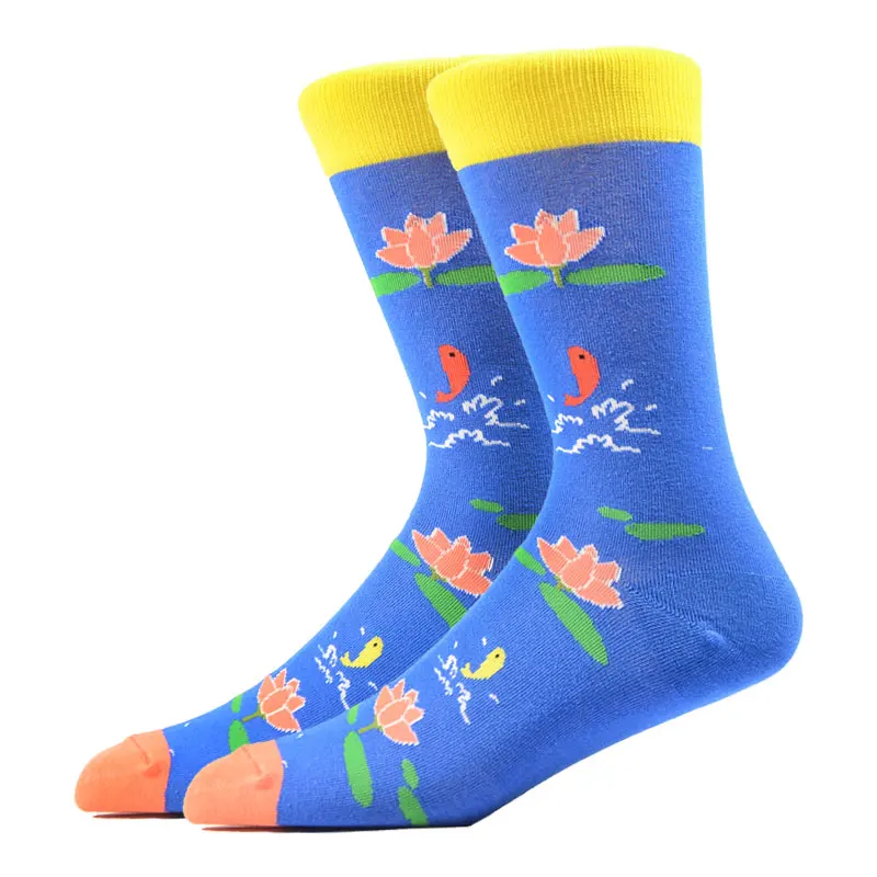 1pair Combed Cotton Woman Fashion Hip Hop Seaview Lightnin Pond Flowers Man Socks Harajuku Fruit Animal Happy Socks Funny Sokken
1pair Combed Cotton Woman Fashion Hip Hop Seaview Lightnin Pond Flowers Man Socks Harajuku Fruit Animal Happy Socks Funny Sokken