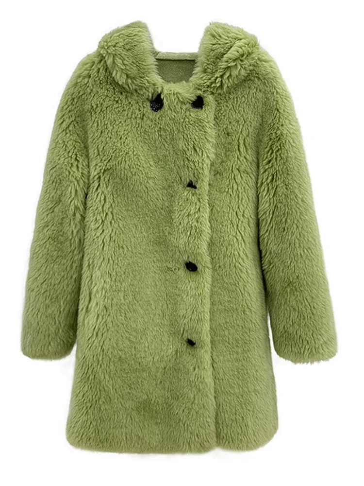 2020 New Winter Women Korean Vintage Warm Real Lamb Fur Coat Ladies Natural Sheep Shearling Hiver Hooded Long Overcoat S25
2020 New Winter Women Korean Vintage Warm Real Lamb Fur Coat Ladies Natural Sheep Shearling Hiver Hooded Long Overcoat S25