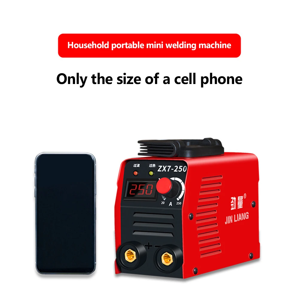 Welding Machine Small Zx7-250mini Portable Copper 220V Inverter Tig Argon Arc Gas-Less Mig Welder DC Mini Household Mig Welder
Welding Machine Small Zx7-250mini Portable Copper 220V Inverter Tig Argon Arc Gas-Less Mig Welder DC Mini Household Mig Welder