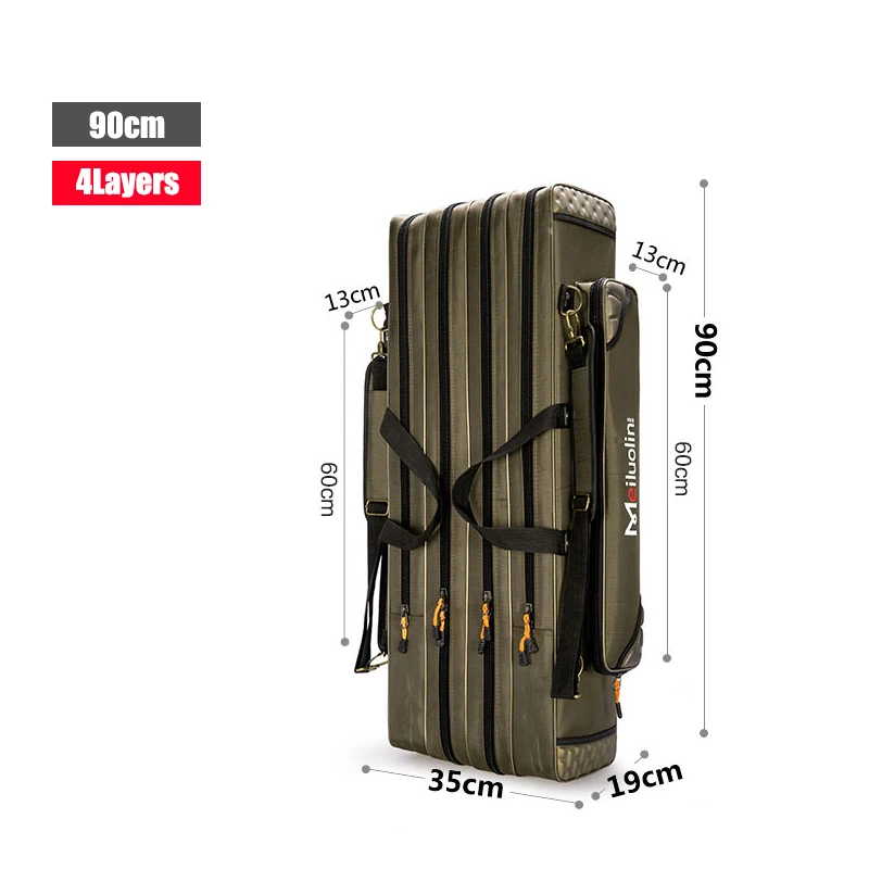 80cm 110cm 120cm Thick Oxford Fishing Bags Foldable Fishing Rod Fishing Pole Tools Storage Bag Large Capacity Pesca Bag XA114G
80cm 110cm 120cm Thick Oxford Fishing Bags Foldable Fishing Rod Fishing Pole Tools Storage Bag Large Capacity Pesca Bag XA114G