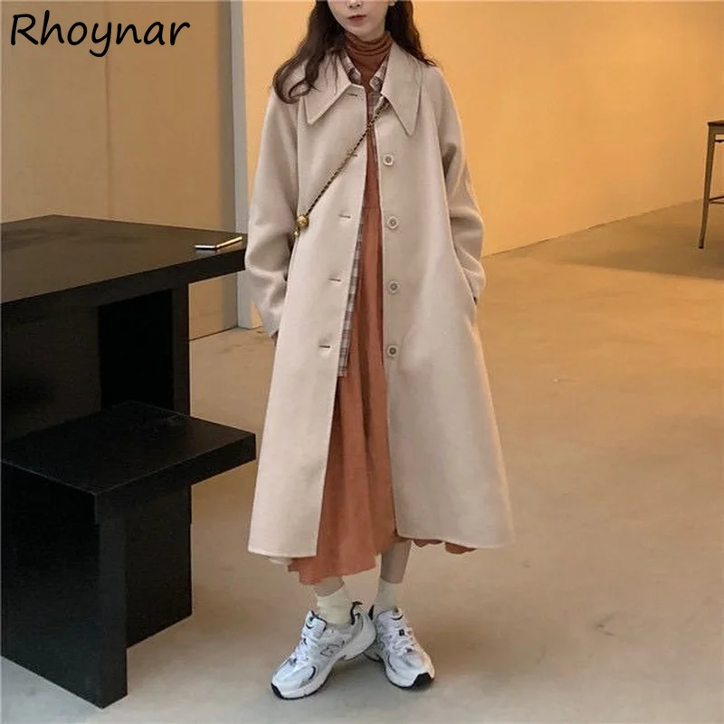 Blends Women Fashion Solid Leisure Single Breasted Minimalist Autumn New Arrival All-match Students Basic Teens Classic Retro
Blends Women Fashion Solid Leisure Single Breasted Minimalist Autumn New Arrival All-match Students Basic Teens Classic Retro