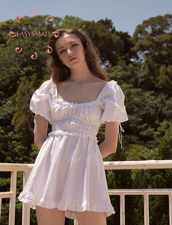 Женское платье в стиле кантри EASYSMALL For love lemons вечерние короткие платья с высокой