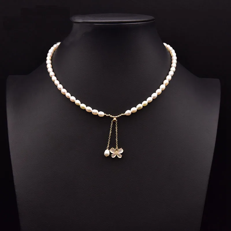 Женское ожерелье с подвеской-бабочкой, из натурального пресноводного жемчуга
Женское ожерелье с подвеской-бабочкой, из натурального пресноводного жемчуга