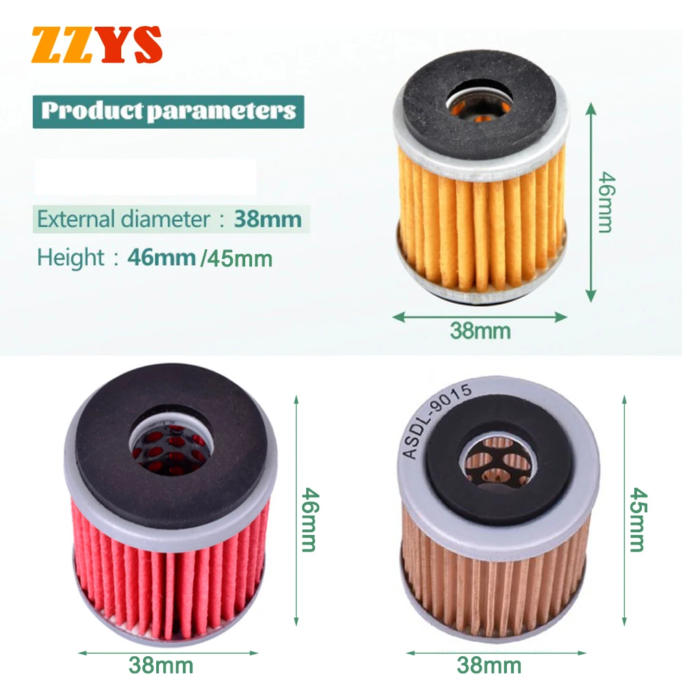 Oil Filter For Yamaha WR250F WR250R WR250X XT250 YBR250 YZ250 YZ250F 60th Anniversary Edition Monster WR450 WR XT YBR YZ 250 450
Oil Filter For Yamaha WR250F WR250R WR250X XT250 YBR250 YZ250 YZ250F 60th Anniversary Edition Monster WR450 WR XT YBR YZ 250 450