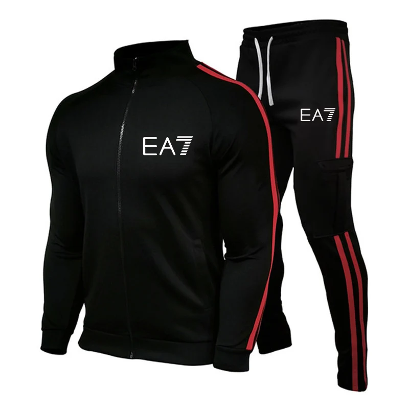 2020 spring and autumn brand fashion men's two-piece striped sportswear men's hooded top outdoor sports pants track suit suit
2020 spring and autumn brand fashion men's two-piece striped sportswear men's hooded top outdoor sports pants track suit suit