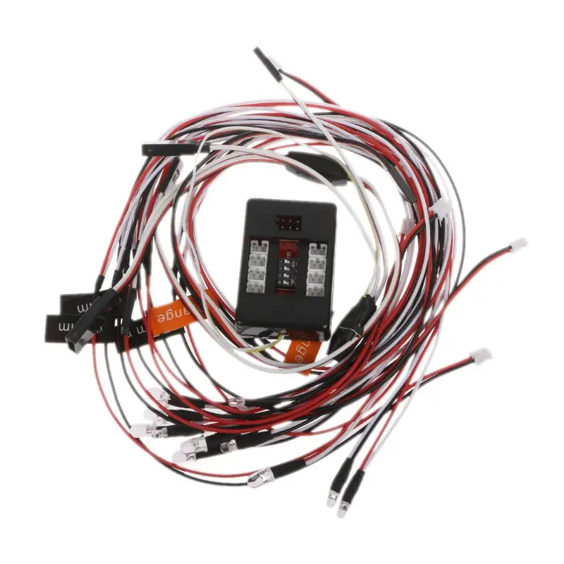 12 Light RC Car 1/10 LED lighting Kit BRAKE HEADLIGHT SIGNAL Fit 2.4ghz PPM FM 
12 Light RC Car 1/10 LED lighting Kit BRAKE HEADLIGHT SIGNAL Fit 2.4ghz PPM FM