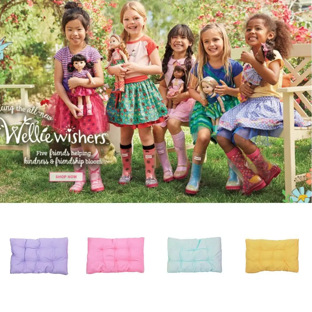 18 Inches Mult-color Doll Furniture Bed Sheet Set Mattress Pillow For Doll Girl's Doll House Accessories Sleeping Mattress Decor
18 Inches Mult-color Doll Furniture Bed Sheet Set Mattress Pillow For Doll Girl's Doll House Accessories Sleeping Mattress Decor