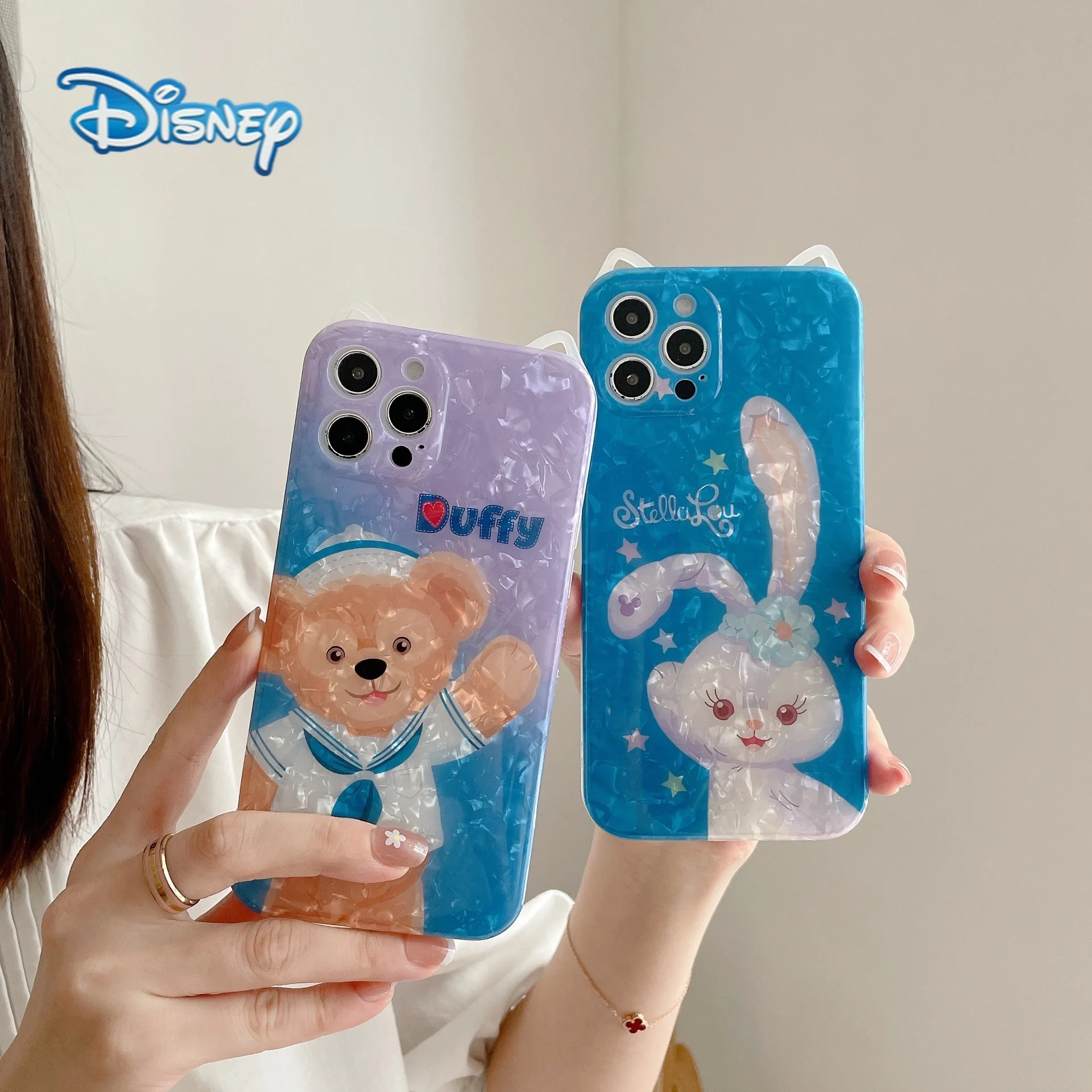 Disney Duffy Cartoon Phone case for iPhone 13 12 11 Pro Max Mini XR XS 7 8 Plus SE Cute Anti-Fall Cellphone Protective Covers
Disney Duffy Cartoon Phone case for iPhone 13 12 11 Pro Max Mini XR XS 7 8 Plus SE Cute Anti-Fall Cellphone Protective Covers