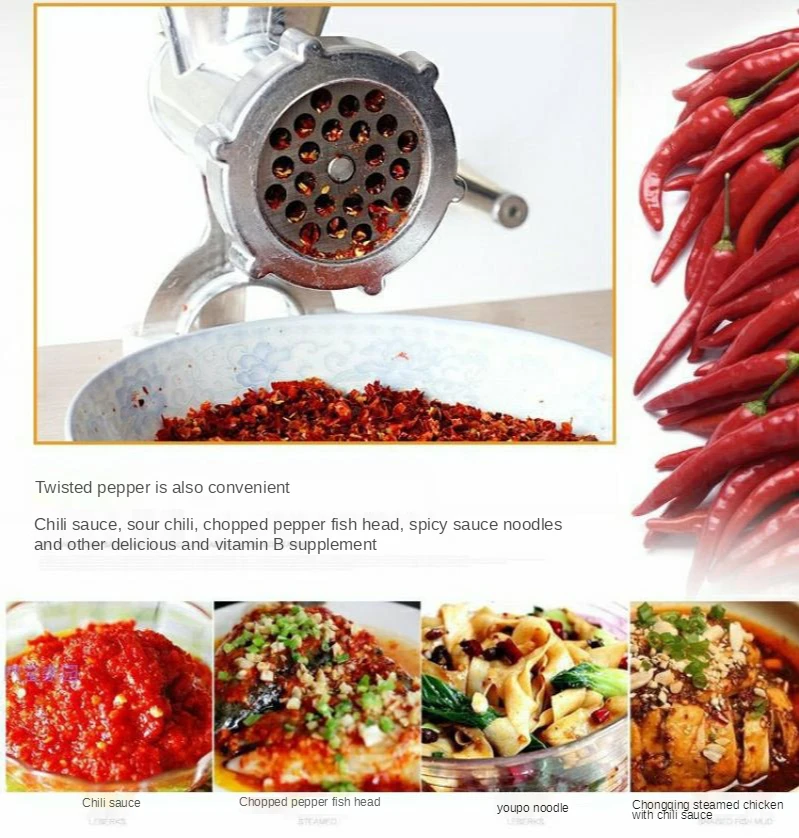 Manual Meat Grinder & Sausage Noodle Dishes Handheld Making Gadgets Mincer Pasta Maker Crank Home Kitchen Cooking Tools
Manual Meat Grinder & Sausage Noodle Dishes Handheld Making Gadgets Mincer Pasta Maker Crank Home Kitchen Cooking Tools