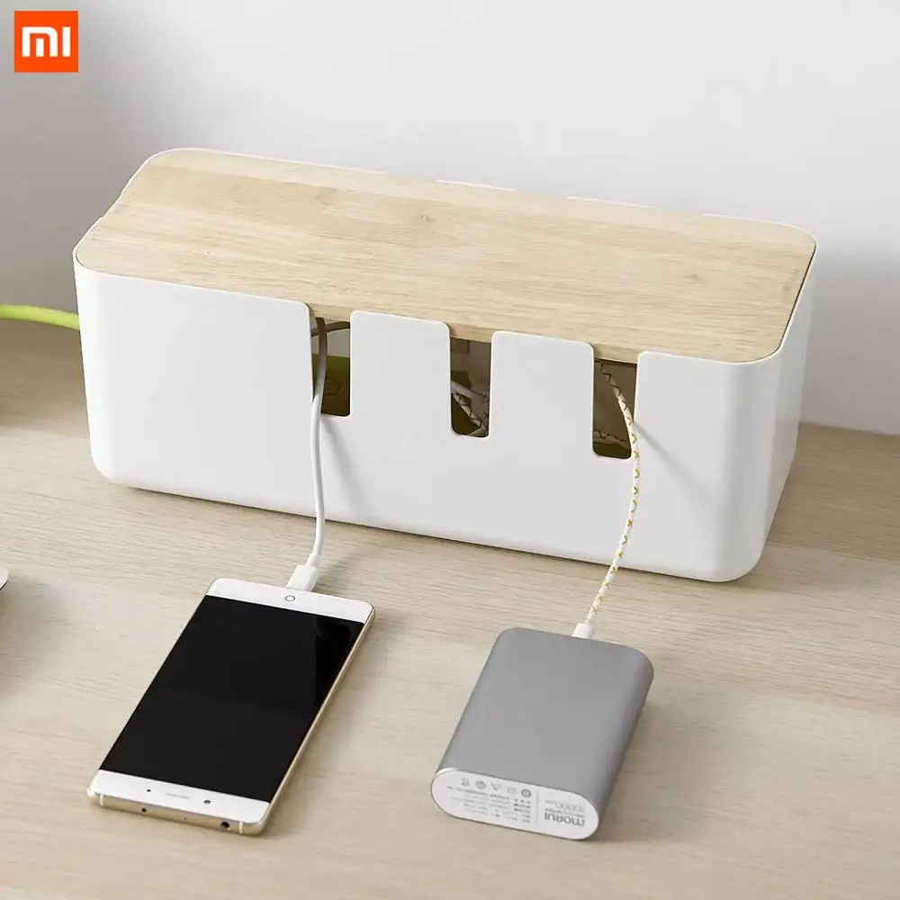 Xiaomi Bcase Cable Storage Box Desktop Power Strip Wire Network Line Charger Socket With Wooden Cover Power Strip Storage Box
Xiaomi Bcase Cable Storage Box Desktop Power Strip Wire Network Line Charger Socket With Wooden Cover Power Strip Storage Box