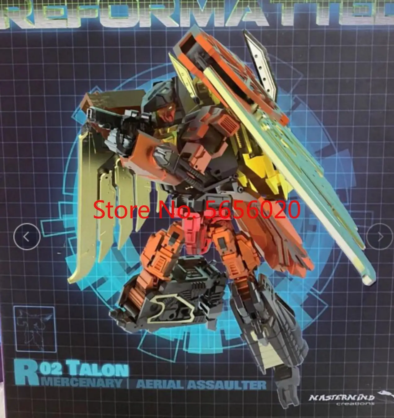 Mastermind Creations MMC R-02 R02 Talon G1 Transformation MP Collectible Action Figure Robot Deformed Toy
Mastermind Creations MMC R-02 R02 Talon G1 Transformation MP Collectible Action Figure Robot Deformed Toy