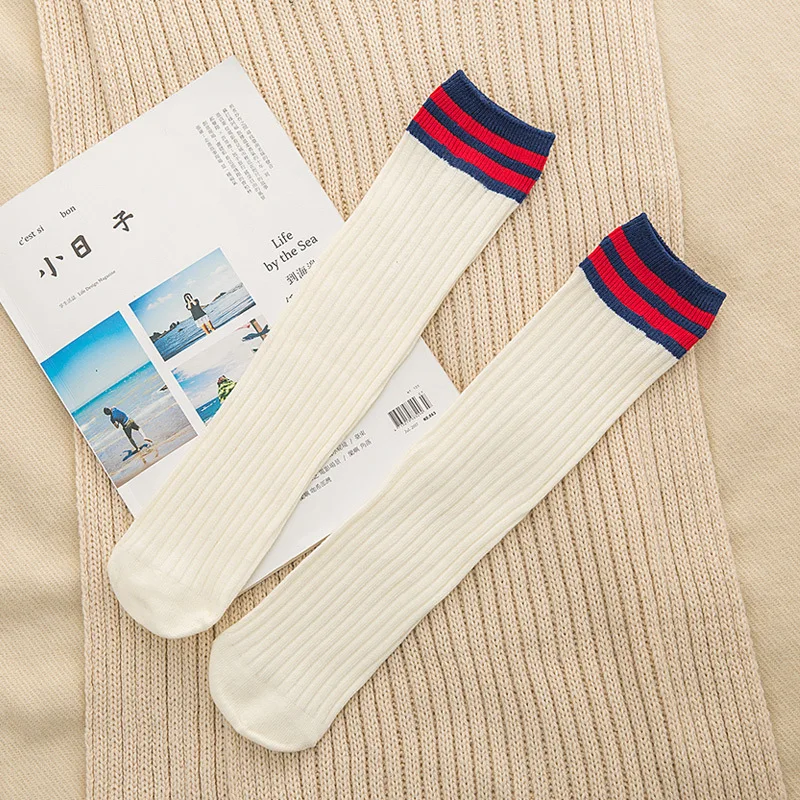 Funny Cute Japanese High School Girls Cotton Loose Striped Crew Socks Colorful Women Sox Harajuku Designer Retro Yellow White
Funny Cute Japanese High School Girls Cotton Loose Striped Crew Socks Colorful Women Sox Harajuku Designer Retro Yellow White