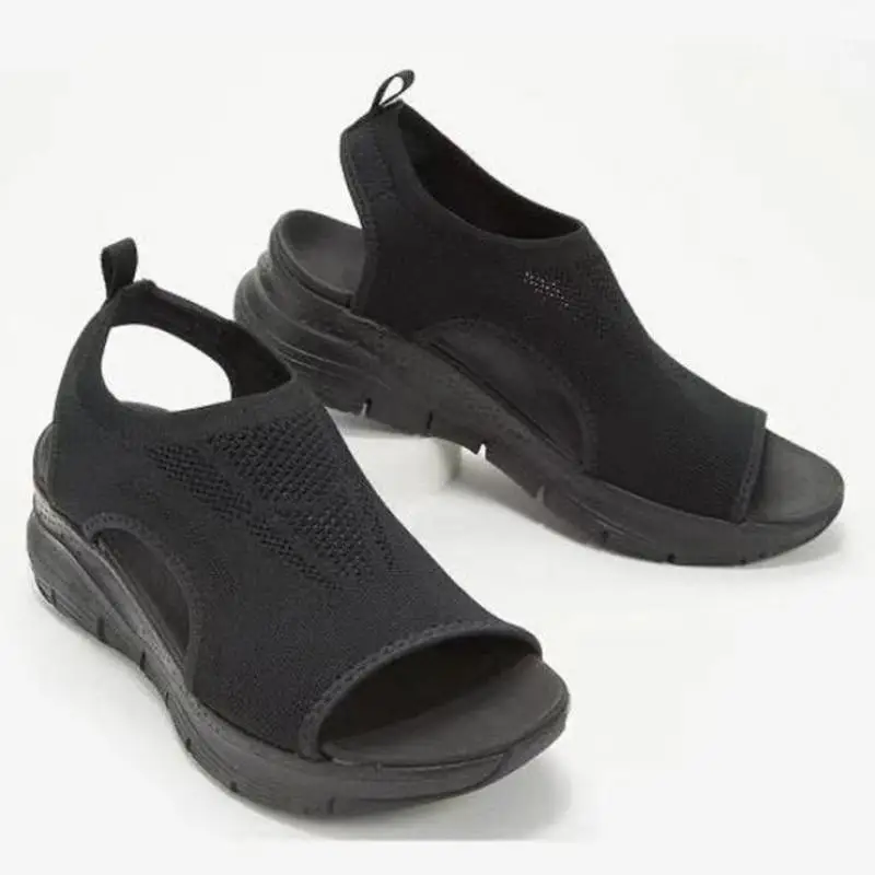 Summer Women Sandals Solid Color Open Toe Casual Ladies Wedge Shoes Hollow Out Slip On Mesh Platform Female Ytmtloy Basic
Summer Women Sandals Solid Color Open Toe Casual Ladies Wedge Shoes Hollow Out Slip On Mesh Platform Female Ytmtloy Basic