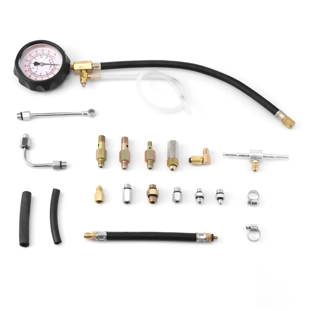 New Pressure Tester Gauge Car Tools Set Automotive Tool Gasoline Pressure Tester Compression Meter Injection Pressure Tester
New Pressure Tester Gauge Car Tools Set Automotive Tool Gasoline Pressure Tester Compression Meter Injection Pressure Tester