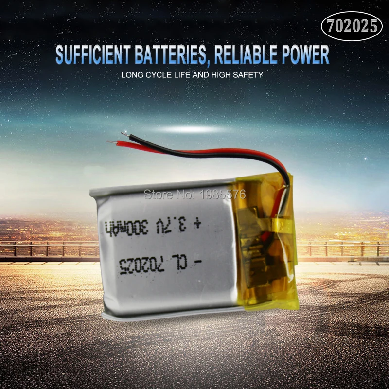 3,7 V 220mAh 702025 литий-полимерный перезаряжаемый аккумулятор для Mp3 гарнитура и динамики с Bluetooth видеорегистратора беспроводной мыши литий-ионны...
3,7 V 220mAh 702025 литий-полимерный перезаряжаемый аккумулятор для Mp3 гарнитура и динамики с Bluetooth видеорегистратора беспроводной мыши литий-ионны...
