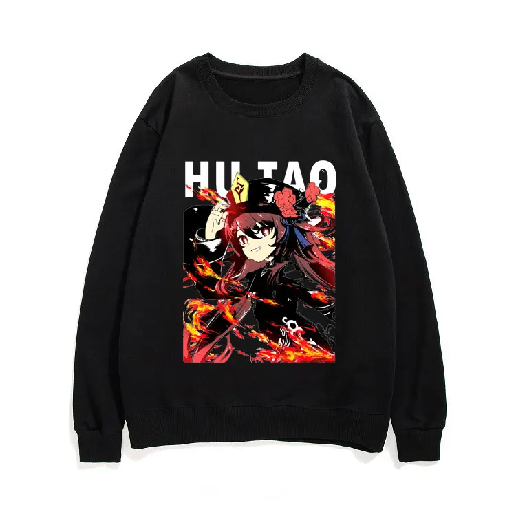 Genshin Impact Hu Tao Graphic Print Sweatshirt Womens Kawaii Style Pullover New Cute Anime Unisex Sweatshirts Women Streetwear
Genshin Impact Hu Tao Graphic Print Sweatshirt Womens Kawaii Style Pullover New Cute Anime Unisex Sweatshirts Women Streetwear