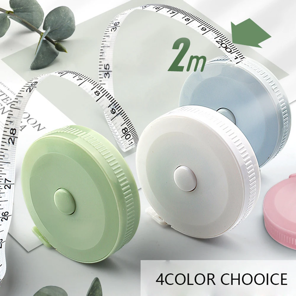 1 PCS 200cm Tape Measures Portable Retractable Ruler Children Height Ruler Centimeter Inch Roll Tape
1 PCS 200cm Tape Measures Portable Retractable Ruler Children Height Ruler Centimeter Inch Roll Tape