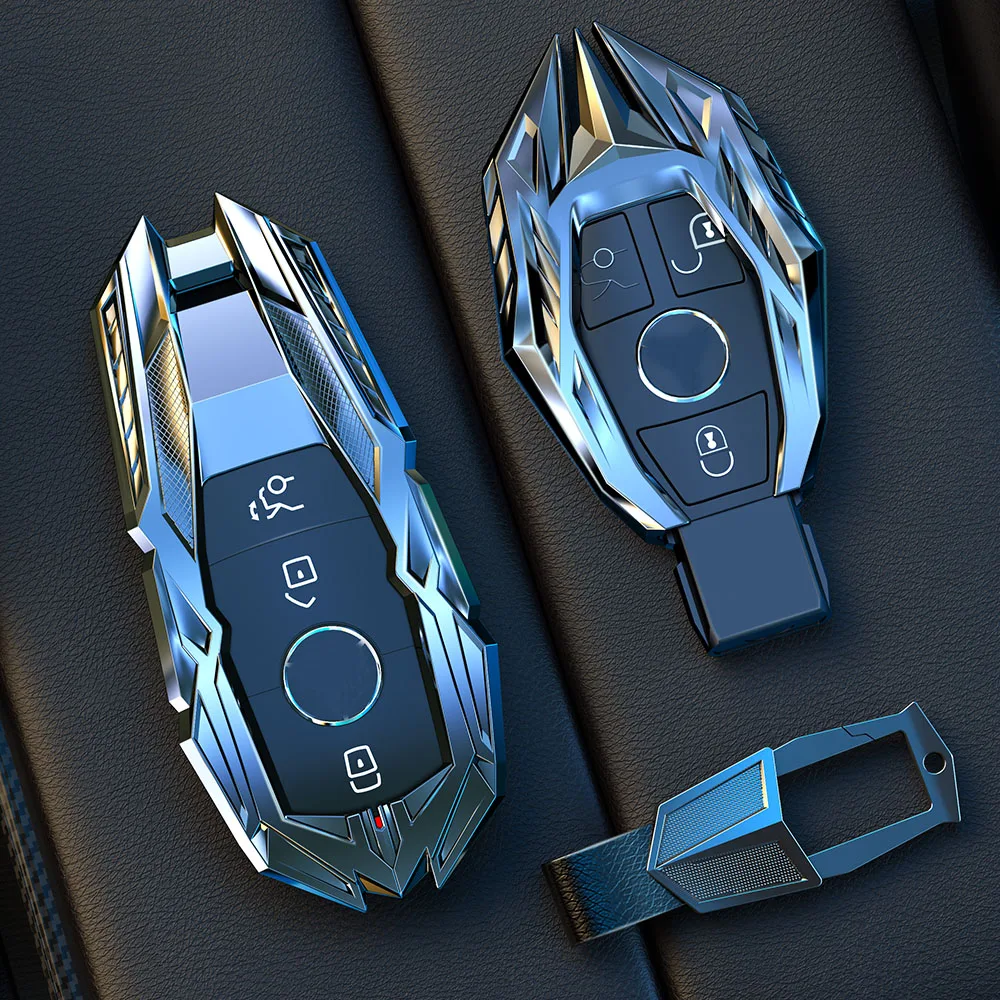 Zinc Alloy Car Accessories Car Key Fob Case Cover Protector Suitable For Mercedes Benz E C Class W204 W212 W176 GLC CLA GLA
Zinc Alloy Car Accessories Car Key Fob Case Cover Protector Suitable For Mercedes Benz E C Class W204 W212 W176 GLC CLA GLA
