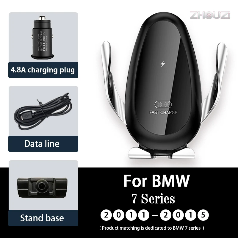 Car Wireless Charger Car Mobile Phone Holder Mounts Gps Stand Bracket For BMW 7 Series F01 F02 730i 740i 750i 760i 2011-2015
Car Wireless Charger Car Mobile Phone Holder Mounts Gps Stand Bracket For BMW 7 Series F01 F02 730i 740i 750i 760i 2011-2015
