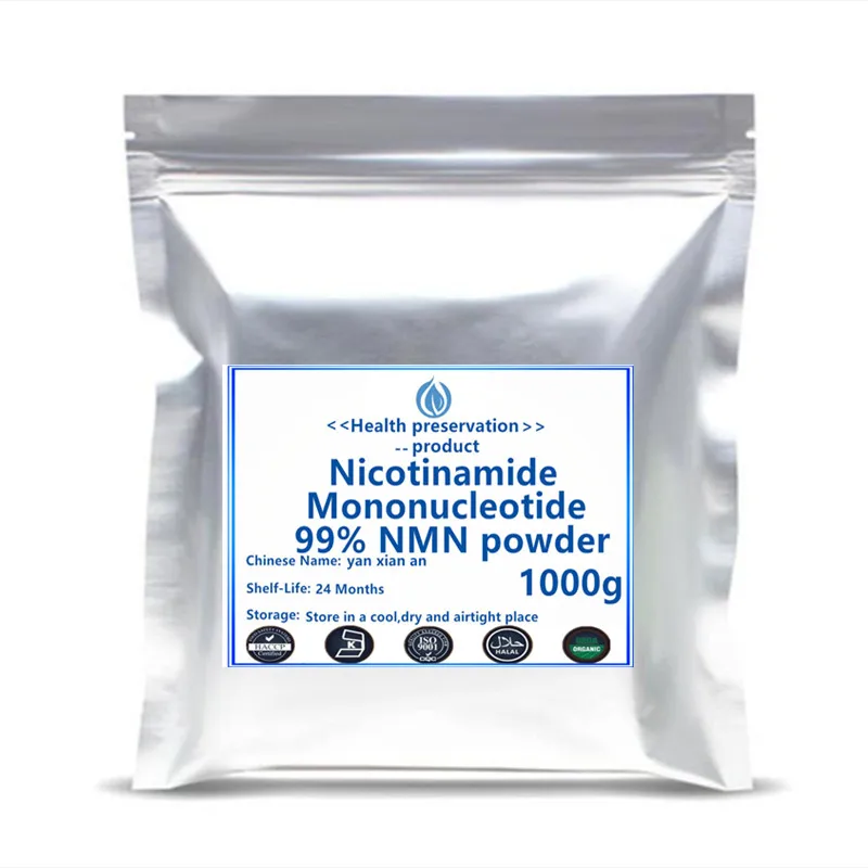 Hot sale Cosmetics 99% Nicotinamide Mononucleotide NMN powder skin whitening Anti-Wrinkle supplement body women and men
Hot sale Cosmetics 99% Nicotinamide Mononucleotide NMN powder skin whitening Anti-Wrinkle supplement body women and men