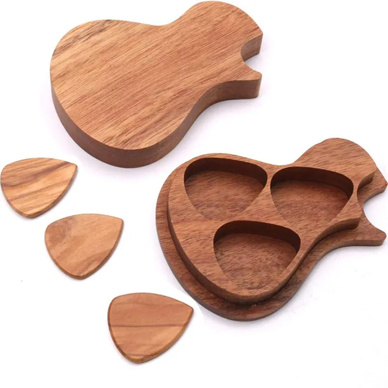 Wooden Guitar Pick Set Plectrum Storage Holder Case Box with 3pcs Paddle Guitar Accessories Musical Gift For Lovers Beginners
Wooden Guitar Pick Set Plectrum Storage Holder Case Box with 3pcs Paddle Guitar Accessories Musical Gift For Lovers Beginners
