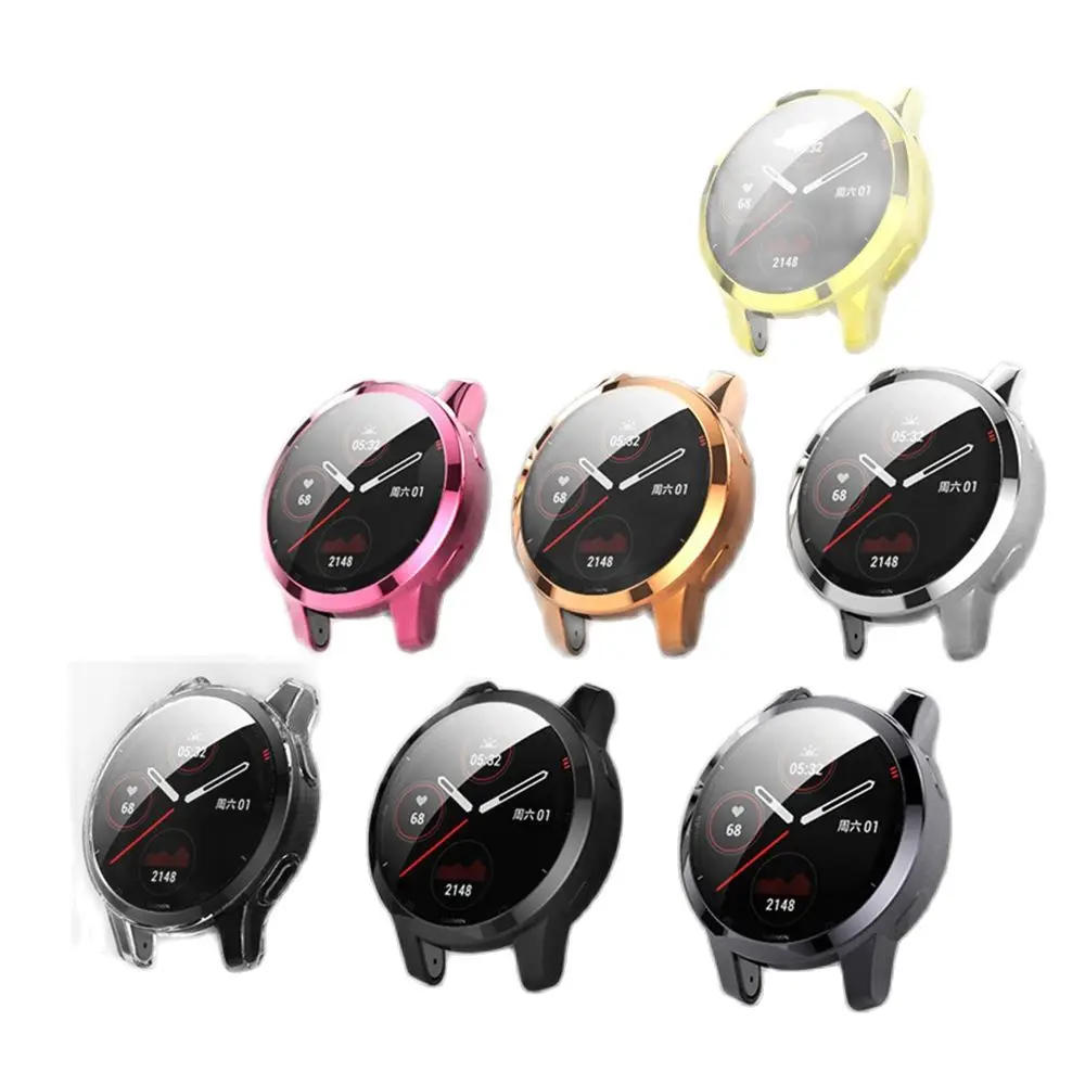 ТПУ Экран защитный часы Чехол для Garmin Вену 2/Вену 2S полный из закаленного стекла