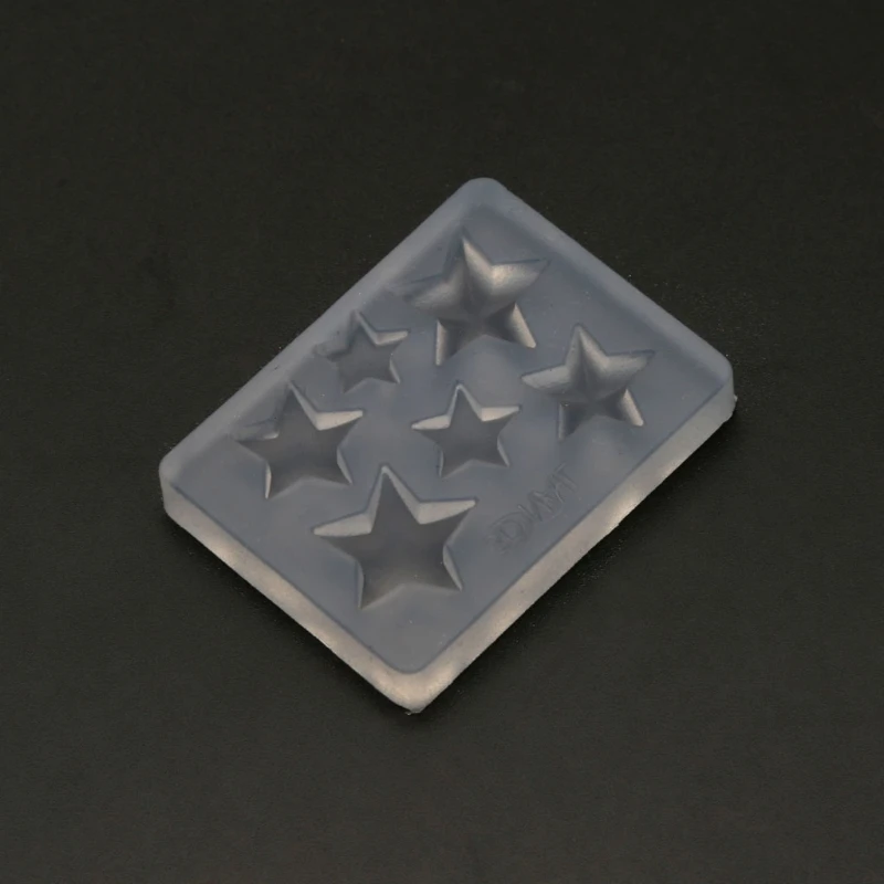 Handmade Mini 3D Carving Star Nail Art Silicone Mold Small Star Charm Resin Casting Mold 3D Star Jewelry Making Tools
Handmade Mini 3D Carving Star Nail Art Silicone Mold Small Star Charm Resin Casting Mold 3D Star Jewelry Making Tools