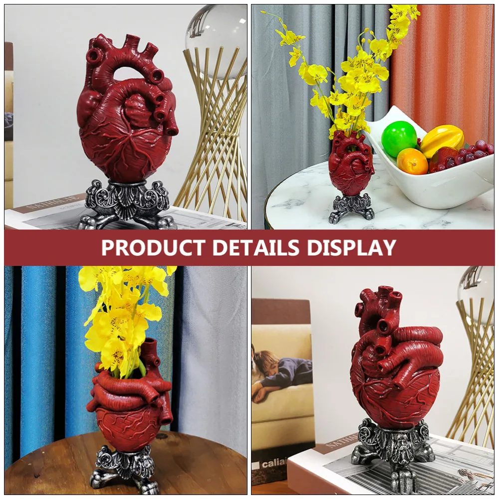 1pc Decorative Vase Decor Desktop Decoration for Home (Red)
1pc Decorative Vase Decor Desktop Decoration for Home (Red)