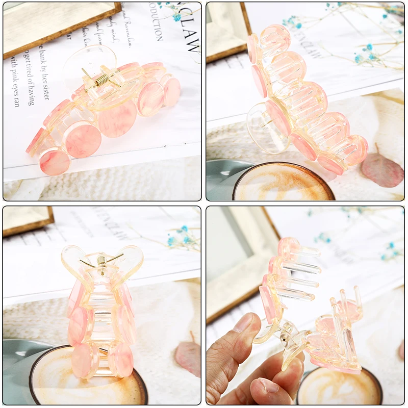 AWAYTR New Hair Claws Clips Barrettes for Women Colorful Hairpins Crabs Clamps Girls Hairgrip Fashion Hair Accessories Bands
AWAYTR New Hair Claws Clips Barrettes for Women Colorful Hairpins Crabs Clamps Girls Hairgrip Fashion Hair Accessories Bands