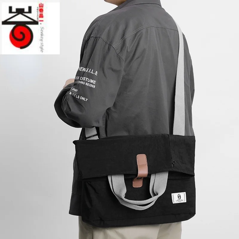 Casual Messenger Bag Men's Oxford Cloth New Street Fashion for Teenager Boy Handbags Men's Shoulder Bag Tablet Crossbody Bag 가방
Casual Messenger Bag Men's Oxford Cloth New Street Fashion for Teenager Boy Handbags Men's Shoulder Bag Tablet Crossbody Bag 가방
