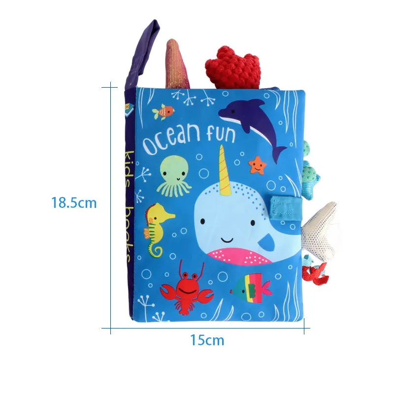 Animal Tail Cloth Book Baby Early Education Toys Cloth Book Parent-Child Interaction Newborns Soft Learning Quiet Book Baby Toys
Animal Tail Cloth Book Baby Early Education Toys Cloth Book Parent-Child Interaction Newborns Soft Learning Quiet Book Baby Toys