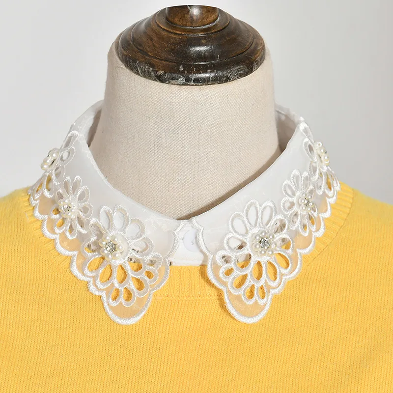 Aesthetic Chiffon Lace Shirt Fake Collar Detachable Collars Blouse Top Lapel Sweater Lace Collar Clothes Shirt Accessories Tops
Aesthetic Chiffon Lace Shirt Fake Collar Detachable Collars Blouse Top Lapel Sweater Lace Collar Clothes Shirt Accessories Tops