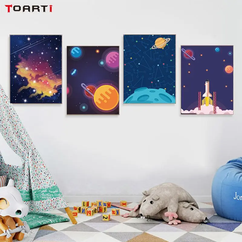 WALL Rocket Planet Decorative Painting Living Room Bedroom Study Room Mural Interior Painting Decorative Painting
WALL Rocket Planet Decorative Painting Living Room Bedroom Study Room Mural Interior Painting Decorative Painting