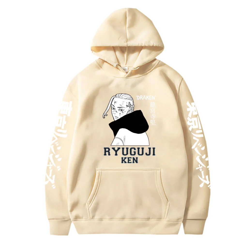 Harajuku Tokyo Revengers Hoodie Men Women Casual Autumn Hooded Collar Sweatshirt Oversized Pullover Coat For Anime Fans
Harajuku Tokyo Revengers Hoodie Men Women Casual Autumn Hooded Collar Sweatshirt Oversized Pullover Coat For Anime Fans
