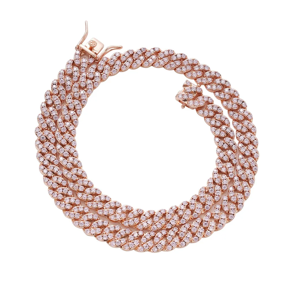 8mm Hip hop Men Copper Curb Cuban Chain Necklace Bling Iced Out Link Gold Silver Plated Necklace Micro AAA CZ DropShipping 
8mm Hip hop Men Copper Curb Cuban Chain Necklace Bling Iced Out Link Gold Silver Plated Necklace Micro AAA CZ DropShipping