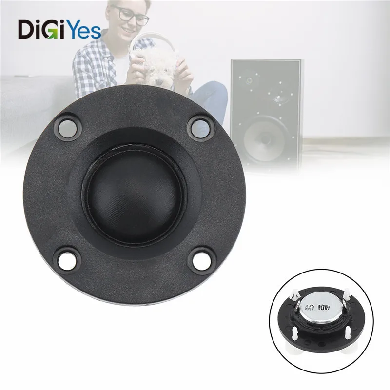 Фото 1pcs 10W 20 Core Dome Membrane Portable Tweeter Speaker Unit Full Frequency DIY Soundbox Loudspeaker for - купить