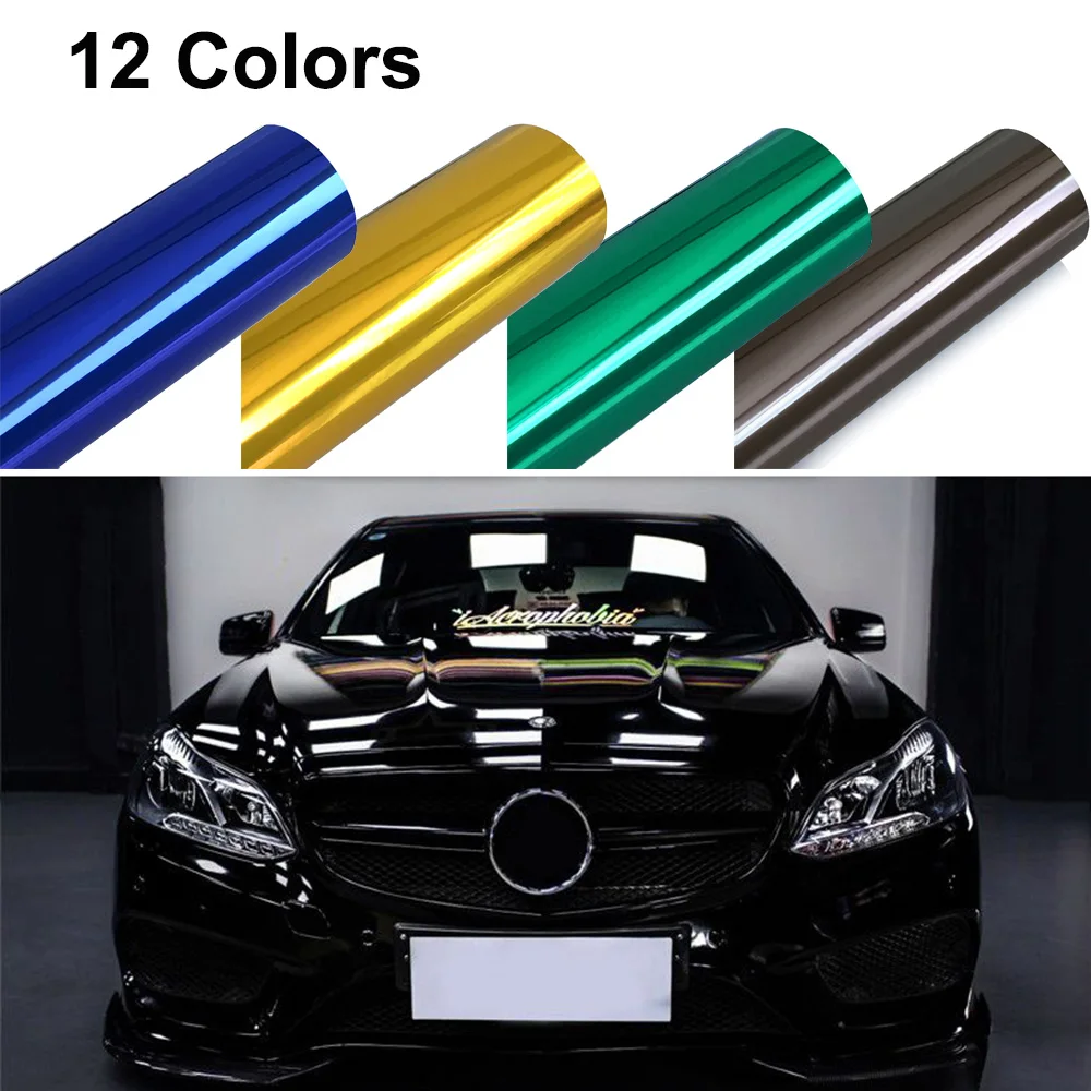 50x200cm Car Mirror Chrome Glossy Vinyl Wrap Film Stickers Car Decoration DIY Wrapping Film Decals Auto Exterior Accessories
50x200cm Car Mirror Chrome Glossy Vinyl Wrap Film Stickers Car Decoration DIY Wrapping Film Decals Auto Exterior Accessories