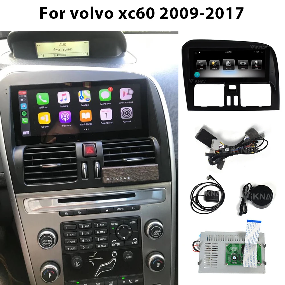Автомобильный радиоприемник 2 Din Android автомобильное Авторадио мультимедийный стерео для Volvo Xc60 2009 2010 2011 2012-2017 Автомобильный навигатор Gps Ауди...
Автомобильный радиоприемник 2 Din Android автомобильное Авторадио мультимедийный стерео для Volvo Xc60 2009 2010 2011 2012-2017 Автомобильный навигатор Gps Ауди...