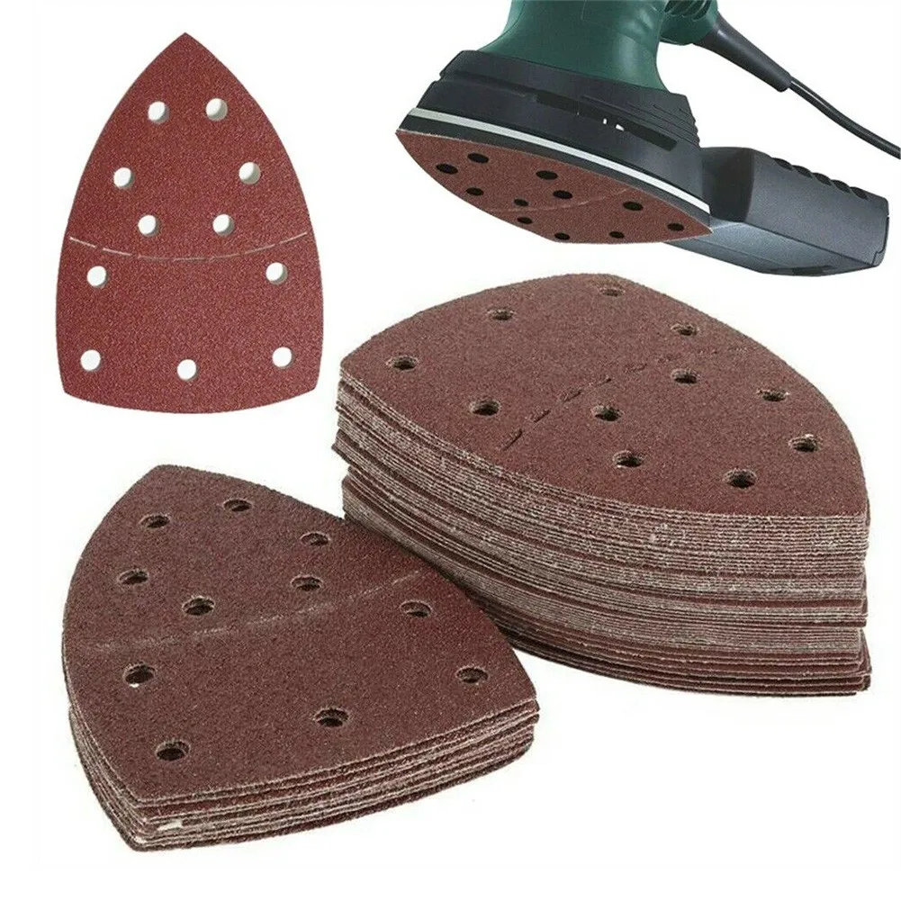 10pcs 11 Holes Sanding Sheets Pads Mouse Triangle Discs 40-2000 Grits For Fine And Streak-free Sanding PSM 160A Sander
10pcs 11 Holes Sanding Sheets Pads Mouse Triangle Discs 40-2000 Grits For Fine And Streak-free Sanding PSM 160A Sander