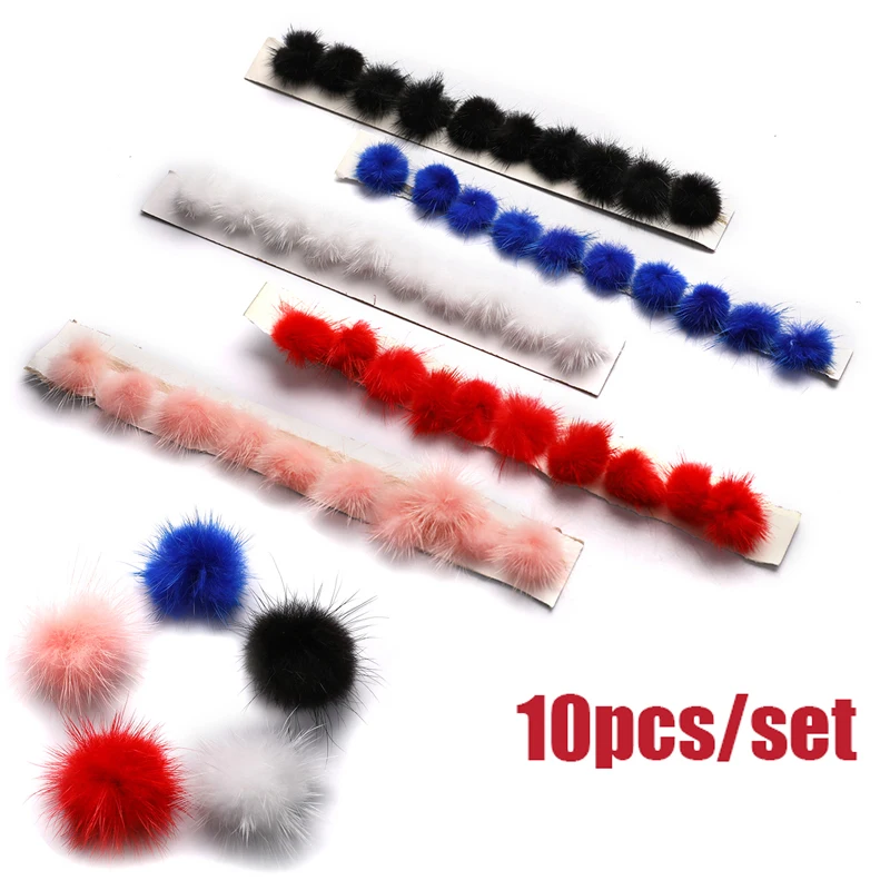 10PCS Nails Art Decorations Mini Pom Poms Mink Fur Ball DIY Pompones Sewing Supplies
10PCS Nails Art Decorations Mini Pom Poms Mink Fur Ball DIY Pompones Sewing Supplies