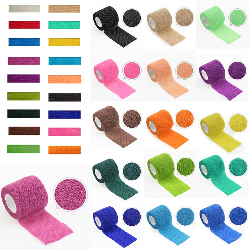 5cmx4.5m Sport Tape Self-Adhesive Elastic Outdoor First Aid Adhesive Wrap Prevent Muscle And Joint Injury Finger Bandage
5cmx4.5m Sport Tape Self-Adhesive Elastic Outdoor First Aid Adhesive Wrap Prevent Muscle And Joint Injury Finger Bandage